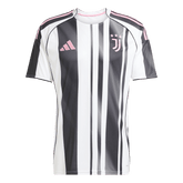 Juventus Heim-Fußballtrikot 2025/26 Schwarz-Weiß